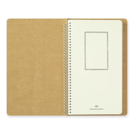 TRC SPIRAL RING NOTEBOOK <A5 Slim> MD White