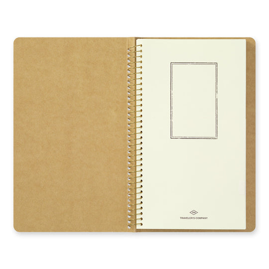 TRC SPIRAL RING NOTEBOOK <A5 Slim> Paper Pocket