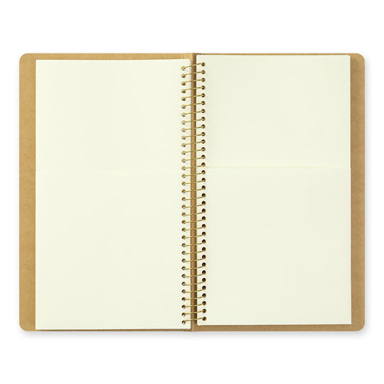 TRC SPIRAL RING NOTEBOOK <A5 Slim> Paper Pocket