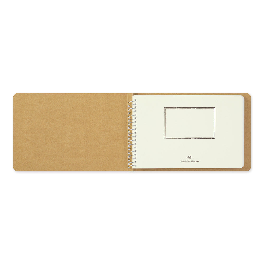 TRC SPIRAL RING NOTEBOOK <B6> MD White