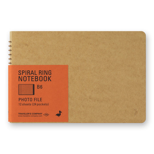TRC SPIRAL RING NOTEBOOK <B6> Photo File