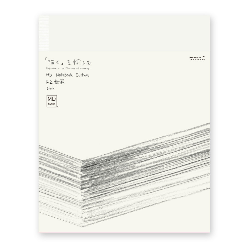 Midori Paper Notebook Cotton- F2