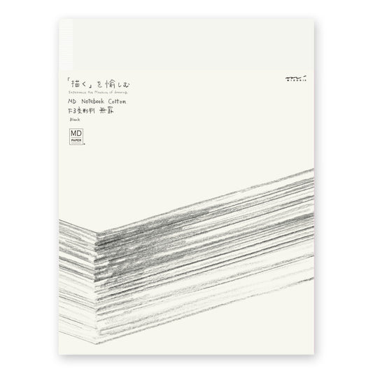 Midori Paper Notebook Cotton- F3