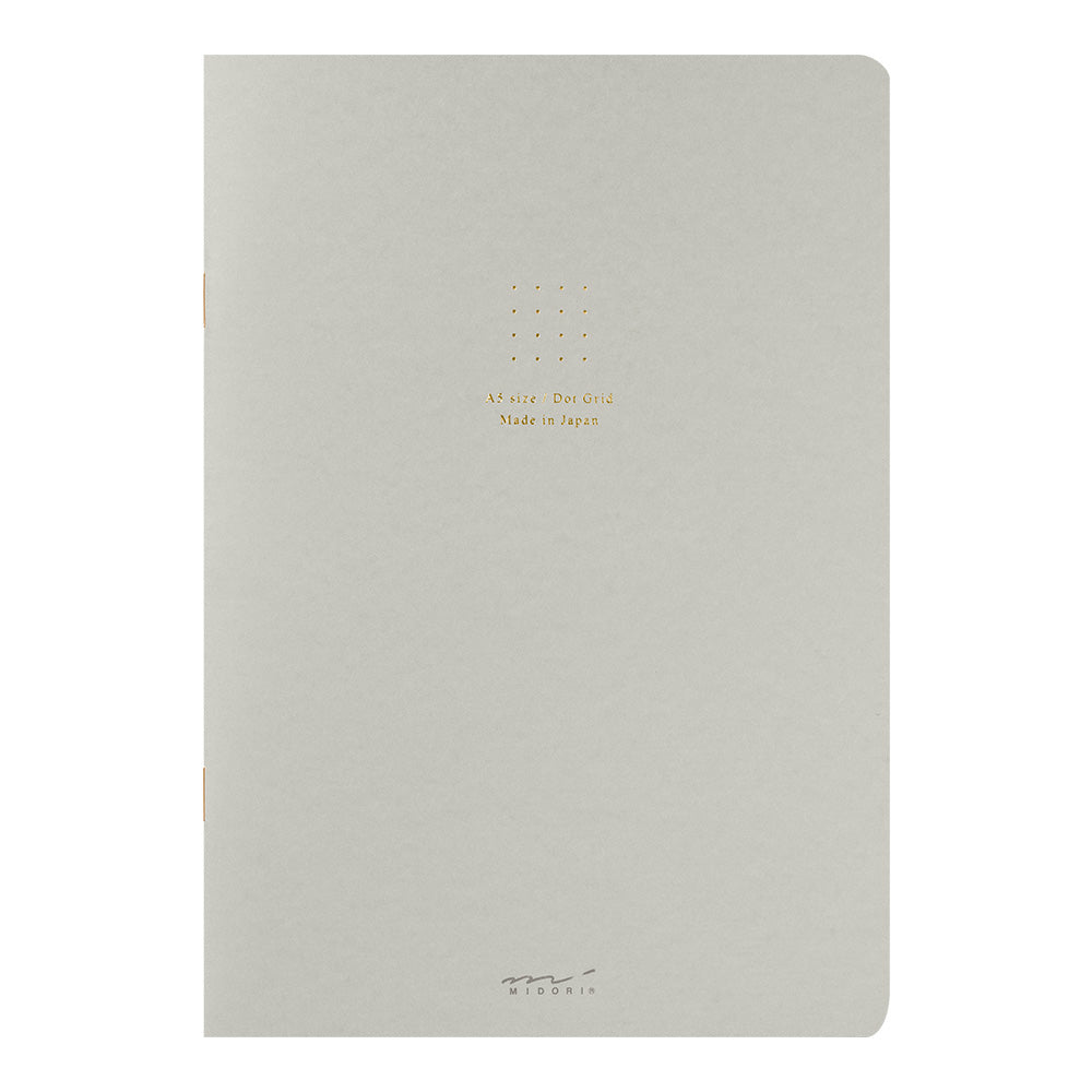 Midori Notebook <A5> Color Dot Grid Gray