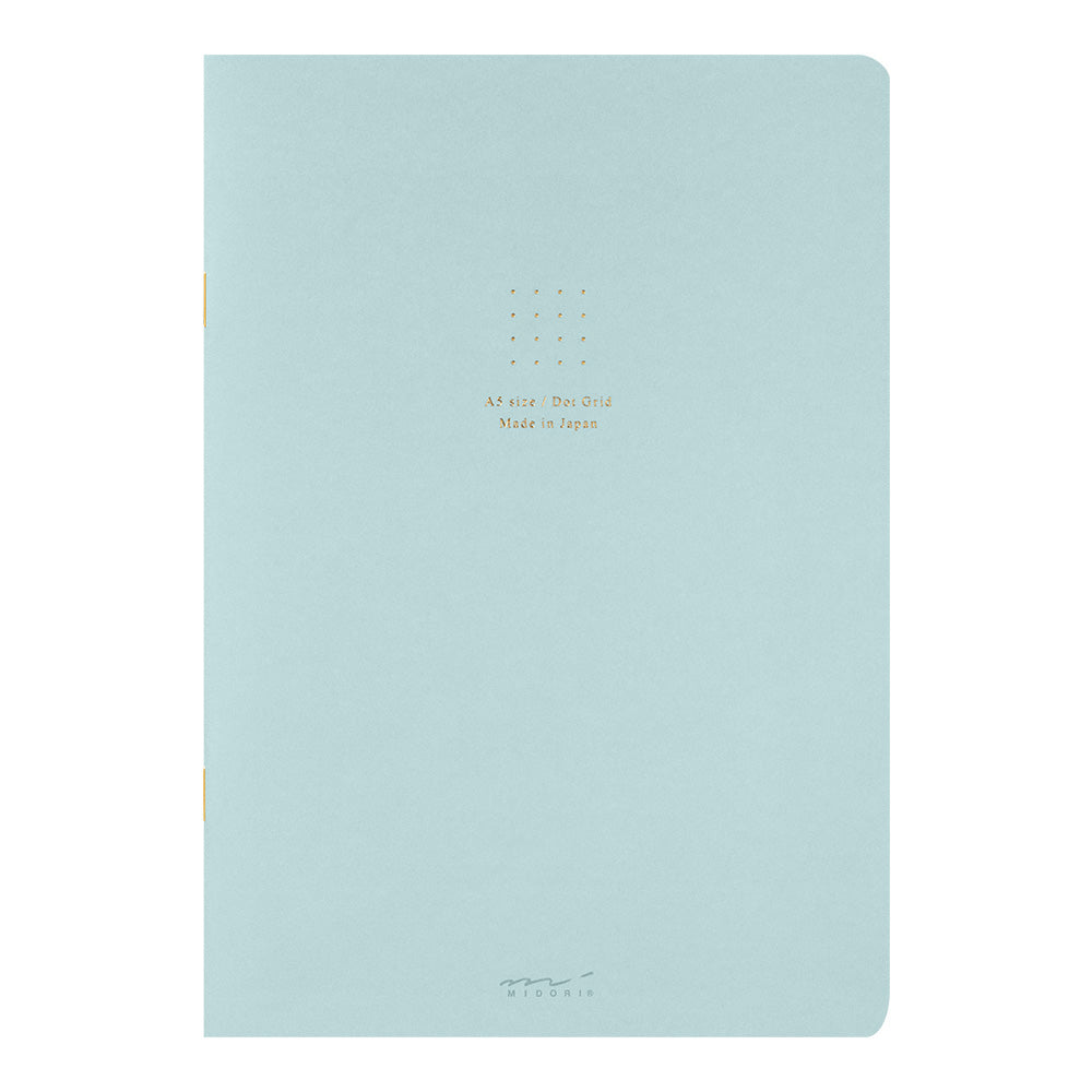 Midori Notebook <A5> Color Dot Grid Blue