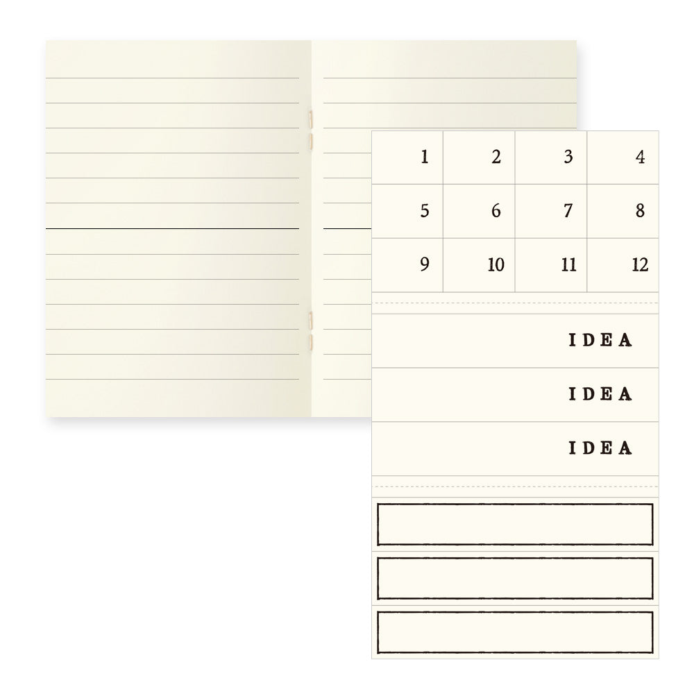 Midori  A7 Notebook Light Set of 3- Line