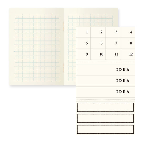 Midori  A7 Notebook Light Set of 3- Square