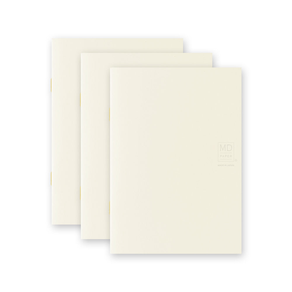MD Notebook Light <A6> Grid 3pcs Pack A