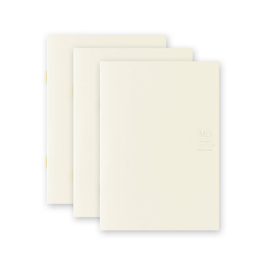 MD Notebook Light <A6> Grid 3pcs Pack A