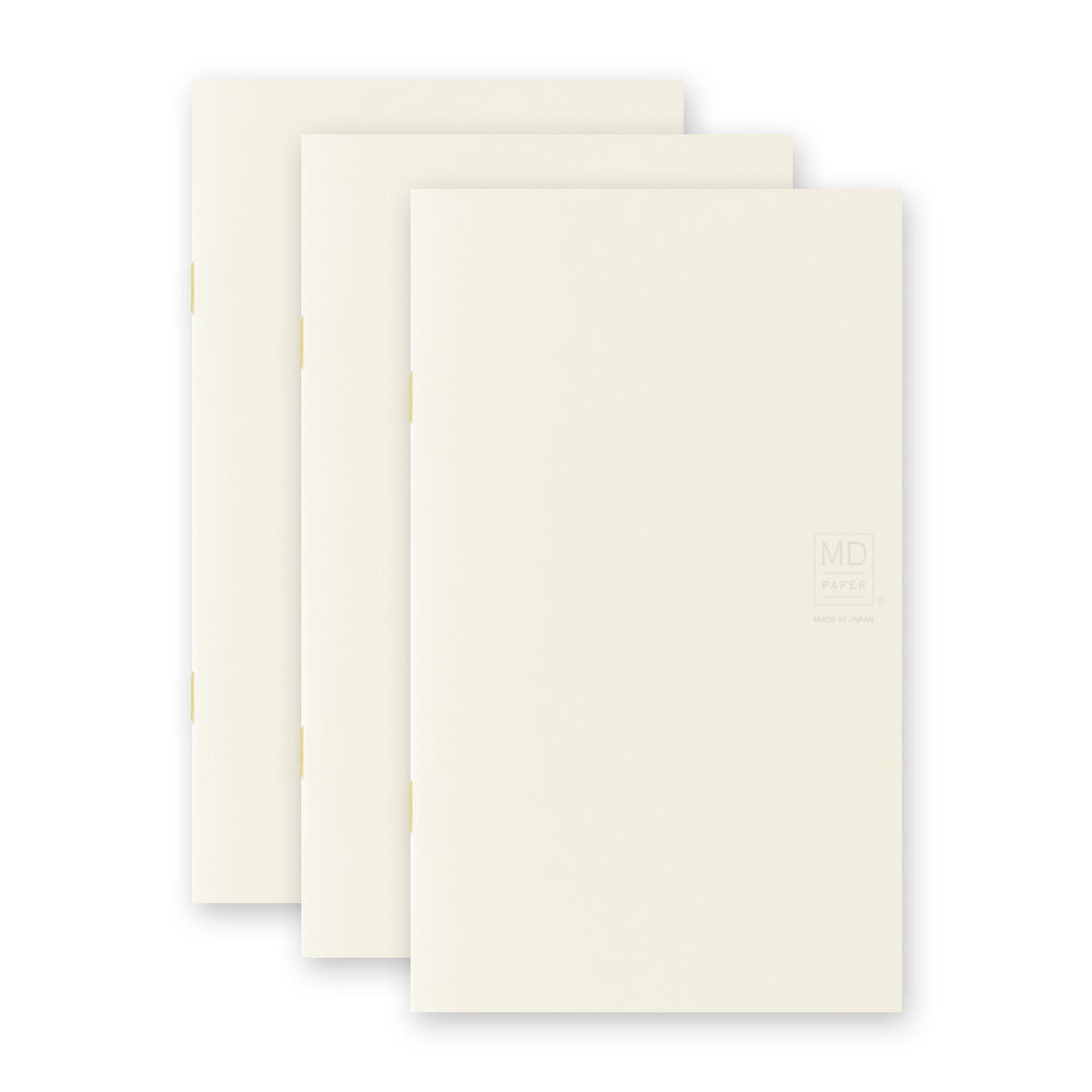 Midori B6 Slim Notebook Light 3 Pack- Square