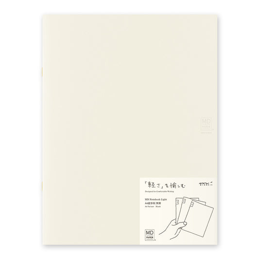 Midori A4 Notebook Light 3 Pack - Lined