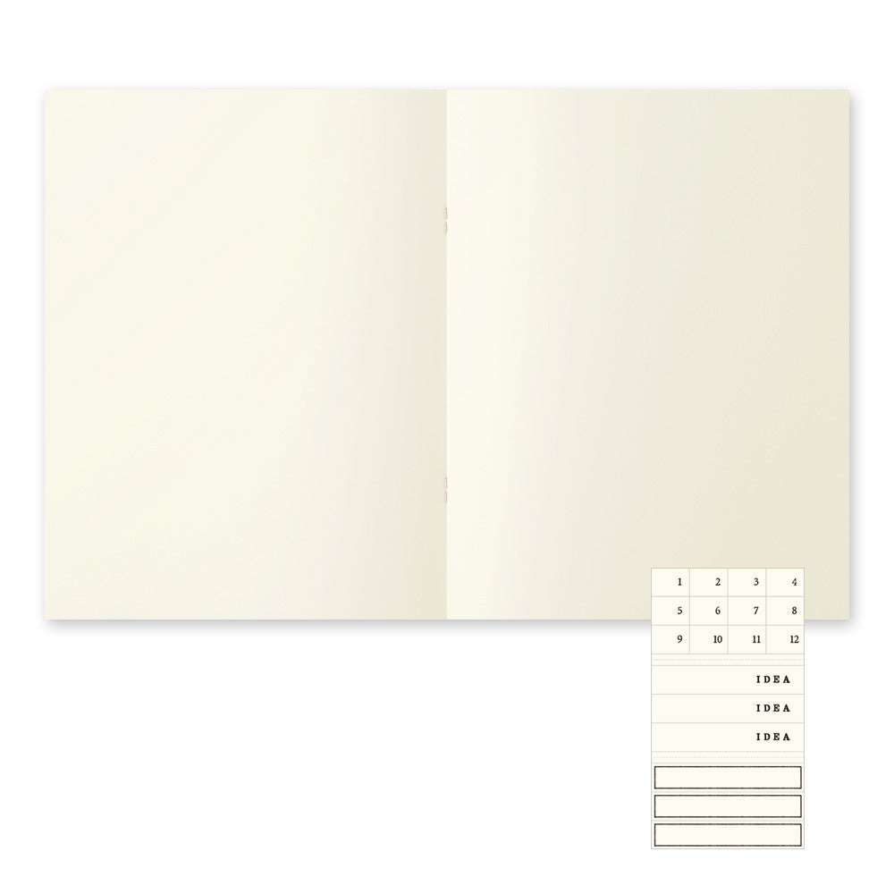 Midori A4 Notebook Light 3 Pack - Blank