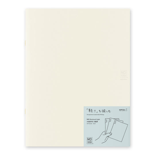 Midori A4 Notebook Light 3 Pack - Grid