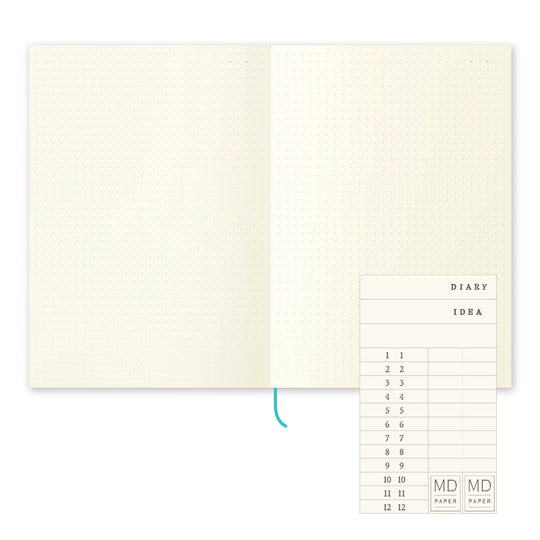 Midori A5 Journal Notebook - Dot