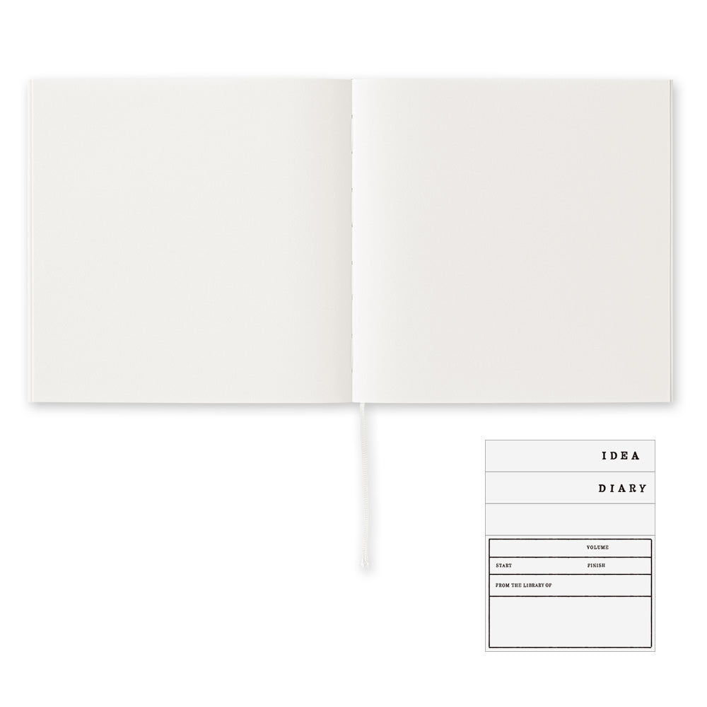 MD Notebook Cotton <A5 Square> Blank