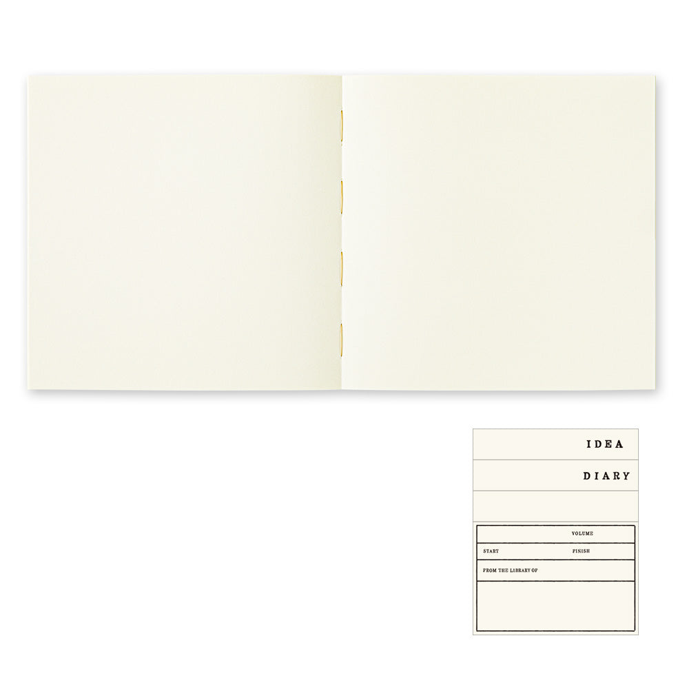 MD Notebook Thick <A5 Square> Blank