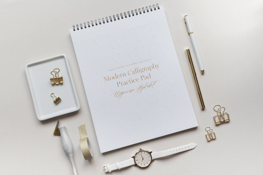Uppercase Alphabet Practice Pad