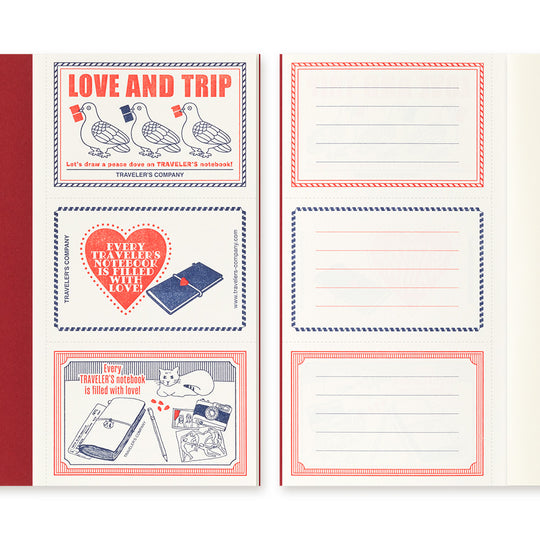 TRAVELER’S notebook LOVE AND TRIP Limited Edition 2025- Regular