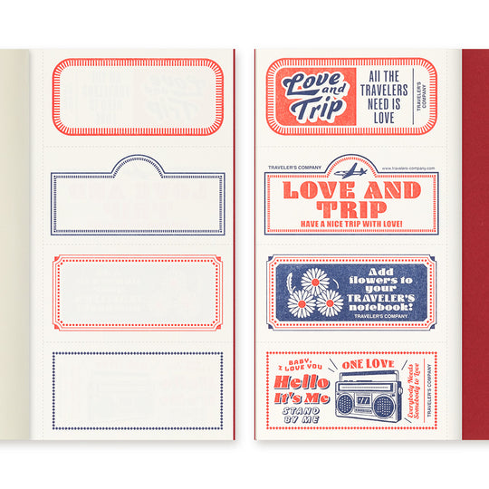 TRAVELER’S notebook LOVE AND TRIP Limited Edition 2025- Regular