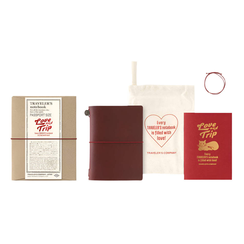TRAVELER'S COMPANY LOVE AND TRIP ノート TRAVELER'S notebook LOVE AND TRIP Limited Edition 2025- Passport