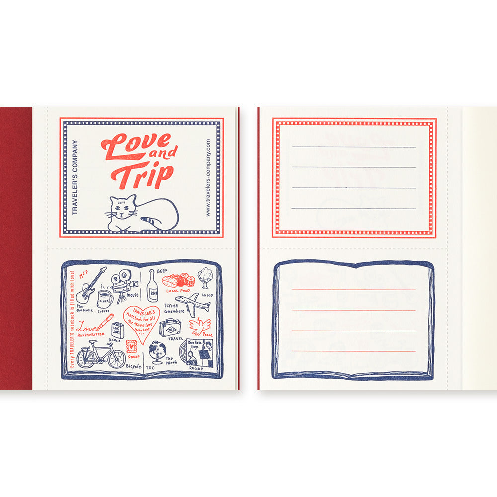 TRAVELER’S notebook LOVE AND TRIP Limited Edition 2025- Passport
