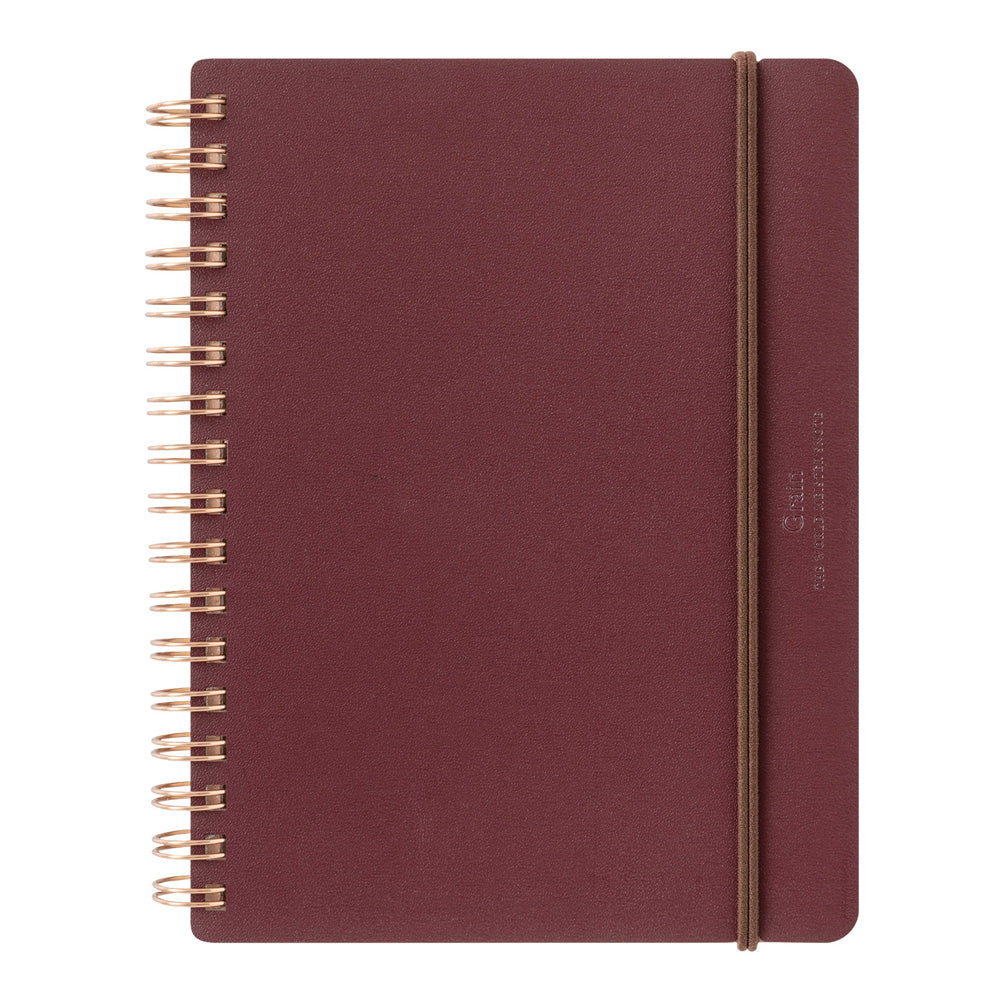 Midori WM Ring Notebook Grain B6- Red