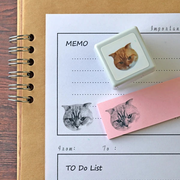 Yamahachi Chemical Stamp Scottish Fold (Brown)