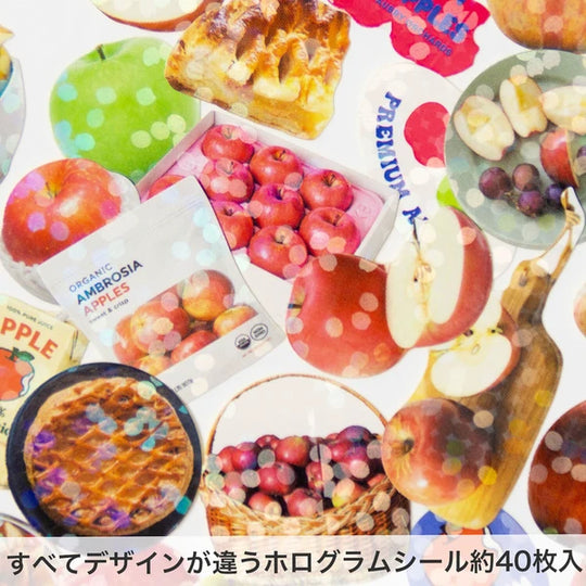 Haco Boxed Flake Stickers- Apple