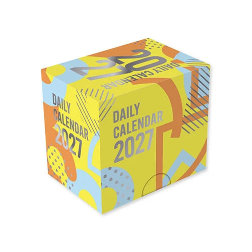 SHINNIPPON 2027 Calendar Mini-Mini Daily Flip