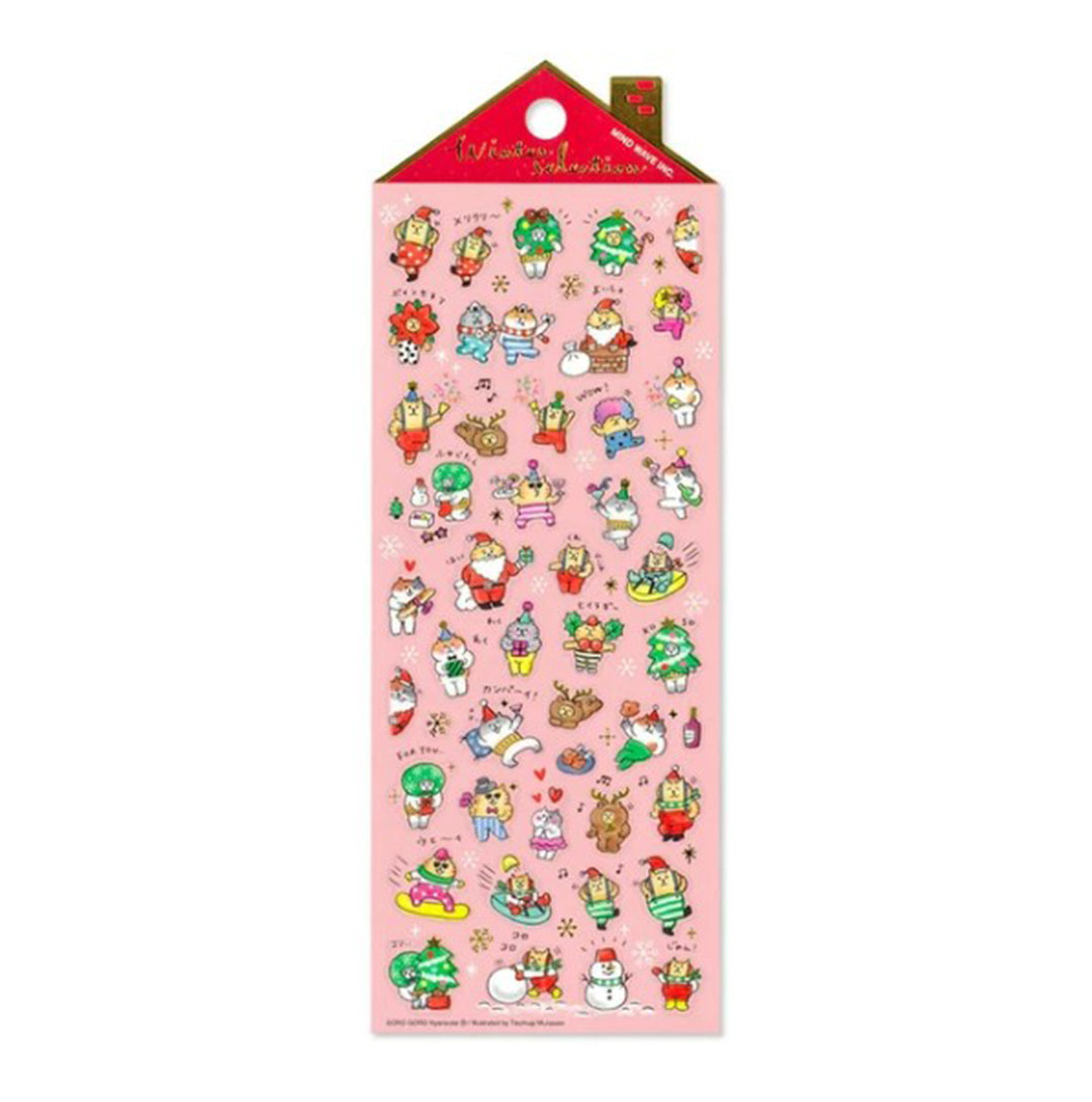 Mind Wave Stickers [2025]Winter Selection Petit Petit Thoughtful NyanSuke Party