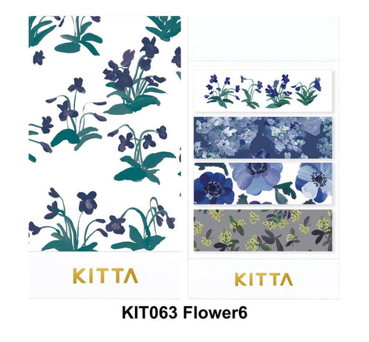 KITTA Washi Tape Flower6