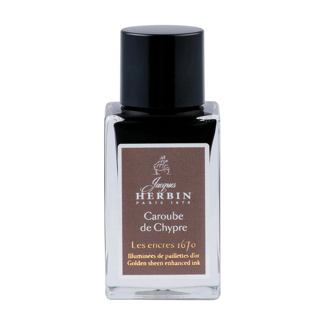 Jacques Herbin Anniversary Ink 1670 15ml- Caroube de Chypre