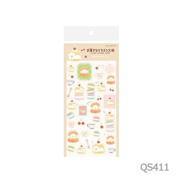 Furukawa Shiko Planner Clear Sticker Sheet - Hashimare Wanko