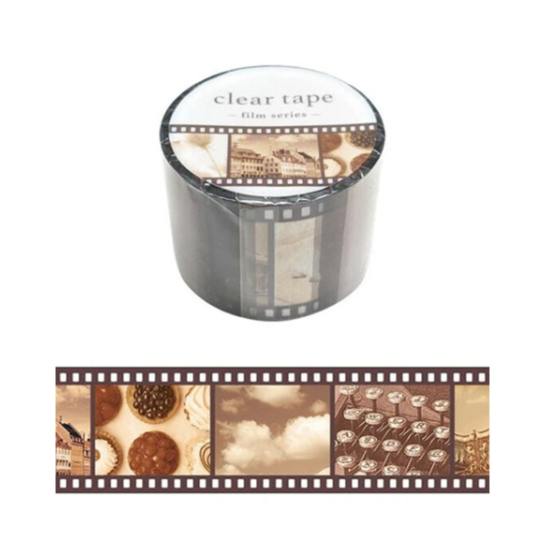 Mind Wave Washi Tape Clear 30mm Width Film Brown