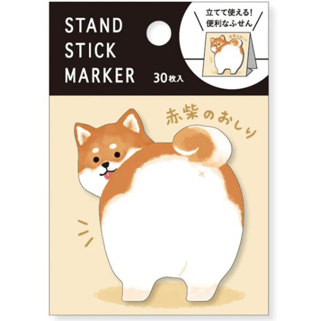 Mind Wave Sticky Notes Red Shiba&