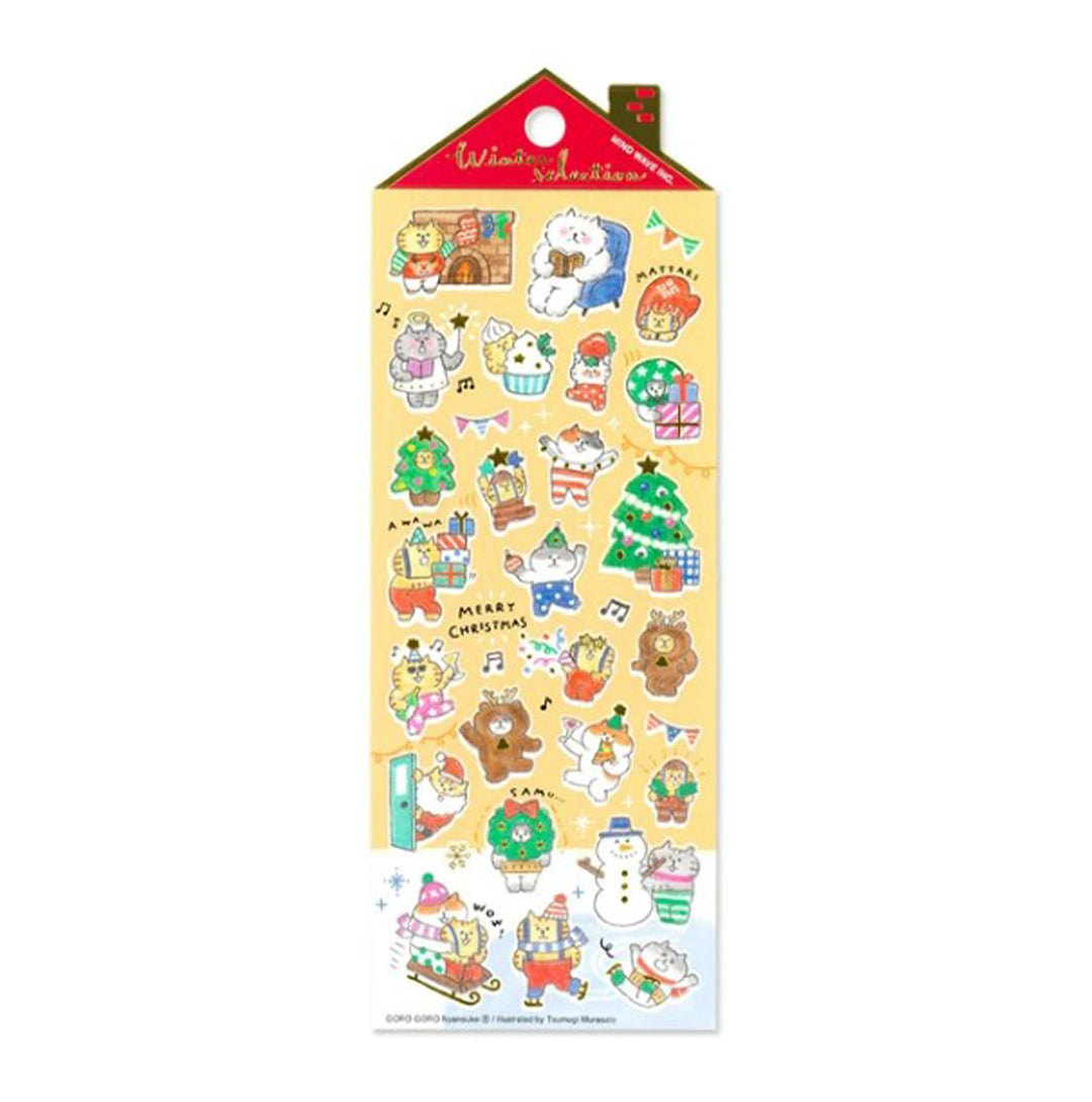 Mind Wave Stickers [2025]Winter Selection Thoughtful NyanSuke Everybody&