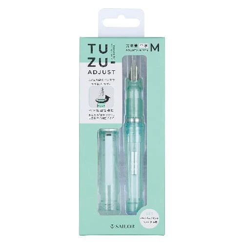 SAILOR Fountain Pen TUZU Glassy2 Medium Nib - Light Green