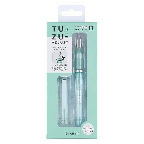 SAILOR Fountain Pen TUZU Glassy2 Bold Nib - Light Green