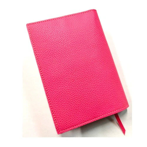 Shinko Seiki Neo Book Cover A6 Paperback Size Embossed Pattern - Pink