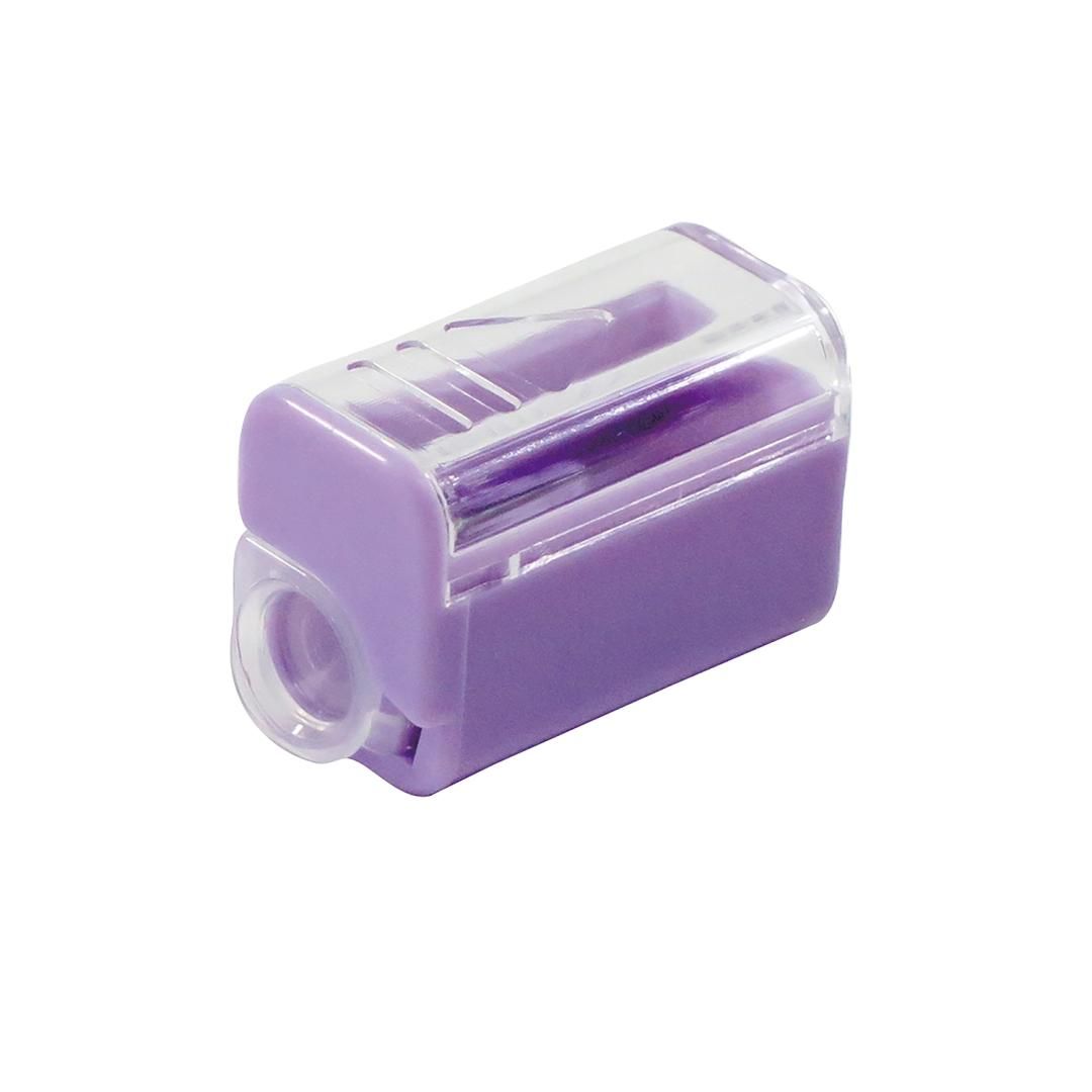 Kutsuwa Stad Baby-K Mini Pencil Sharpener- Purple