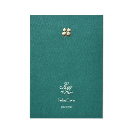 GC Press Letter Pad- Four Leaf Clover