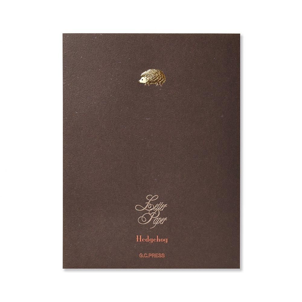 GC Press Letter Pad- Hedgehog