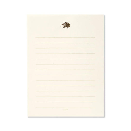GC Press Letter Pad- Hedgehog
