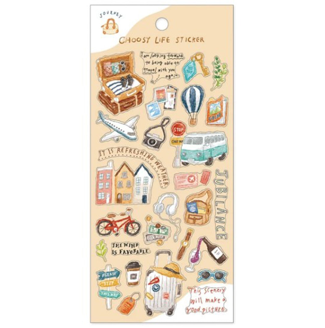 Mind Wave Stickers Journey Choosey Life Sticker