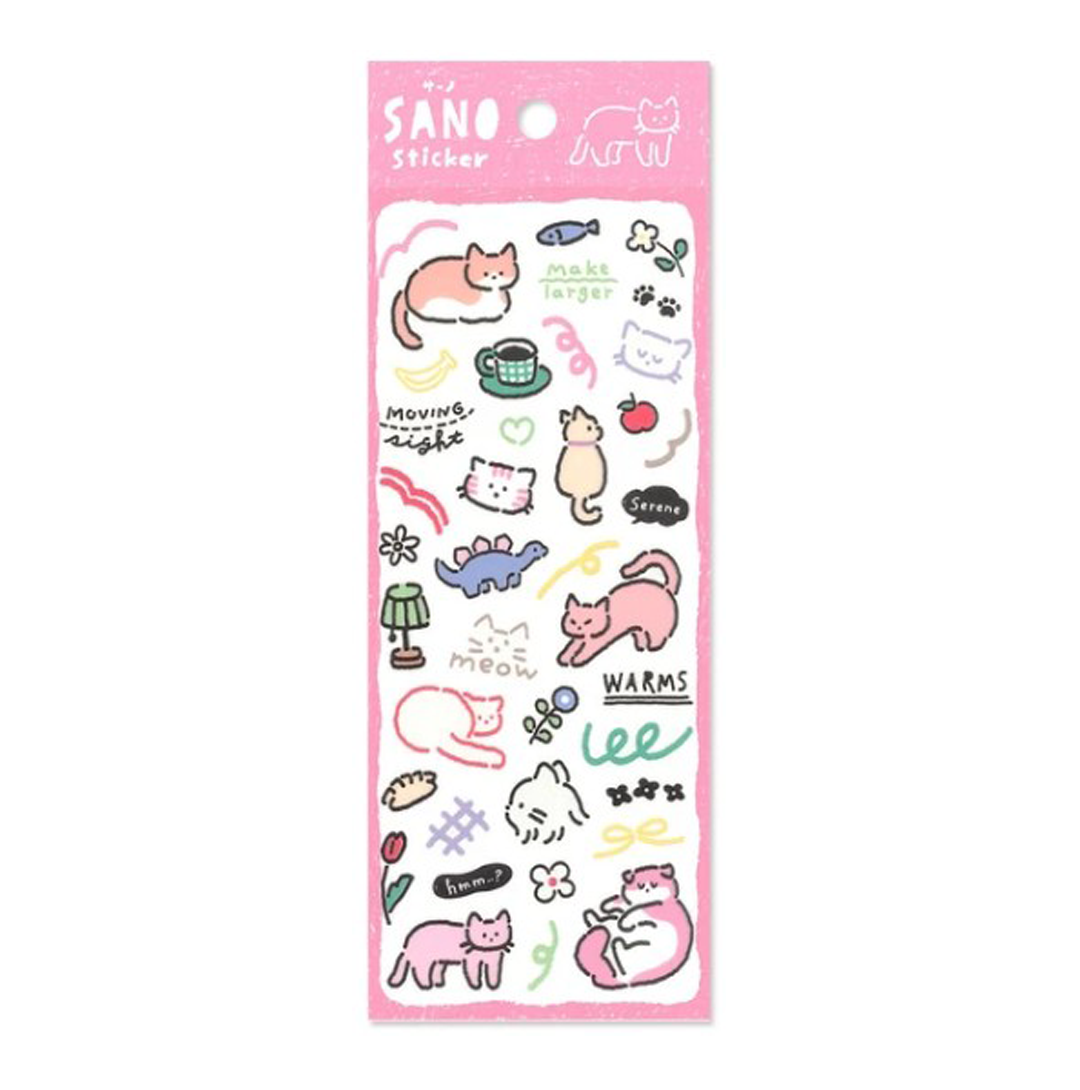 Mind Wave Stickers Cirno Neko