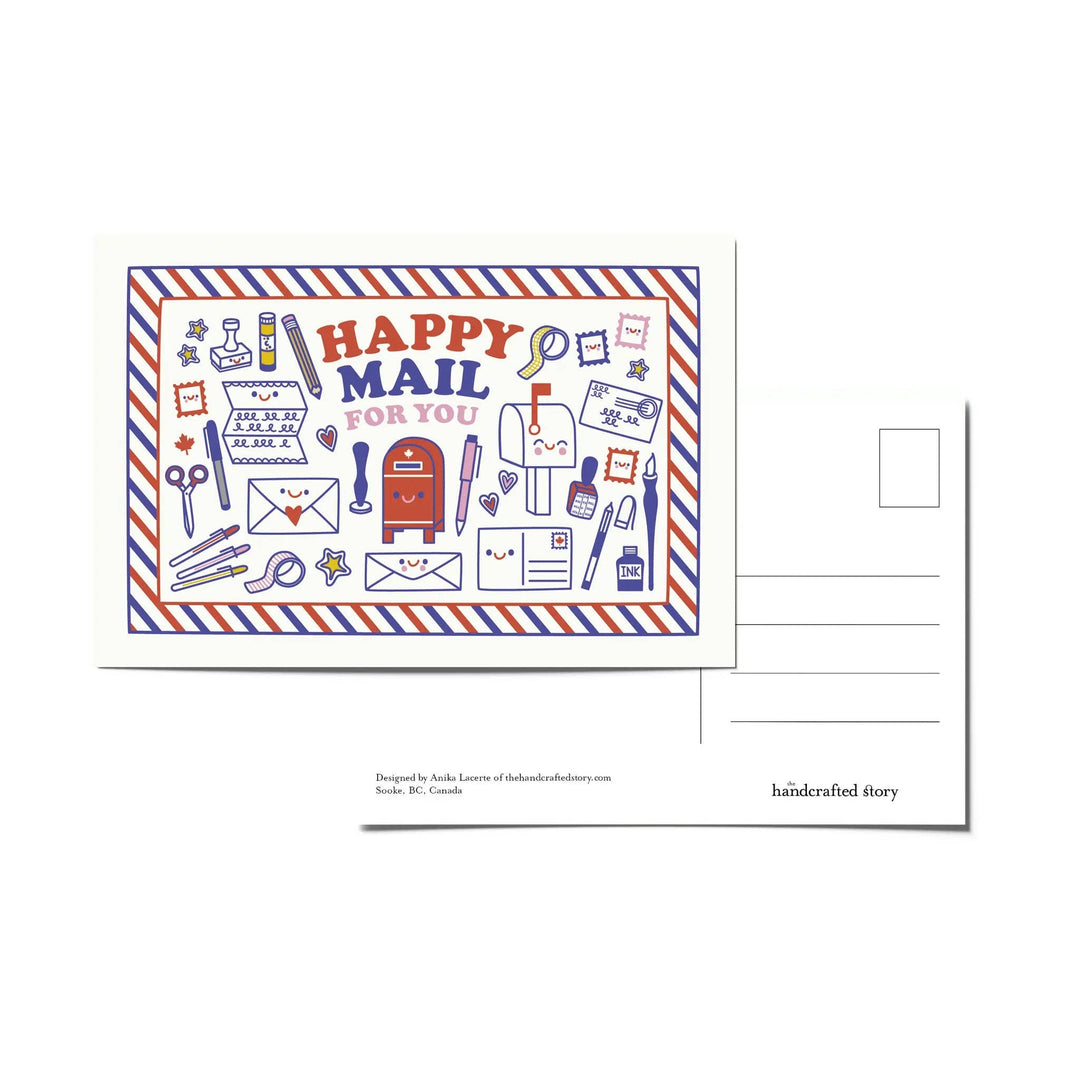 Happy Mail postcard