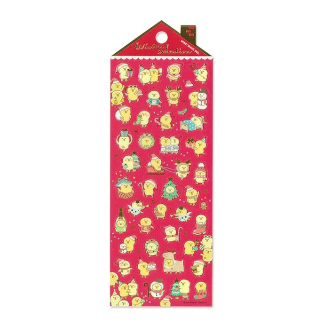 Mind Wave Stickers [2025]Winter Selection: Chickpea Christmas