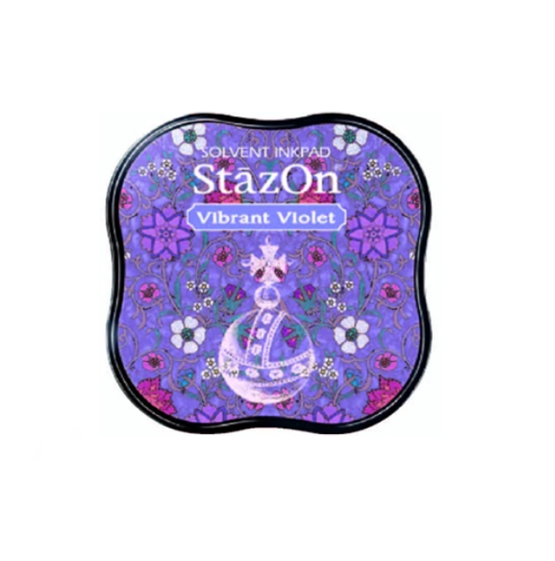 Tsukineko Stamp Stay On Midi - Vibrant Violet