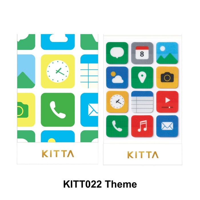 KITTA Washi Tape Clear Theme