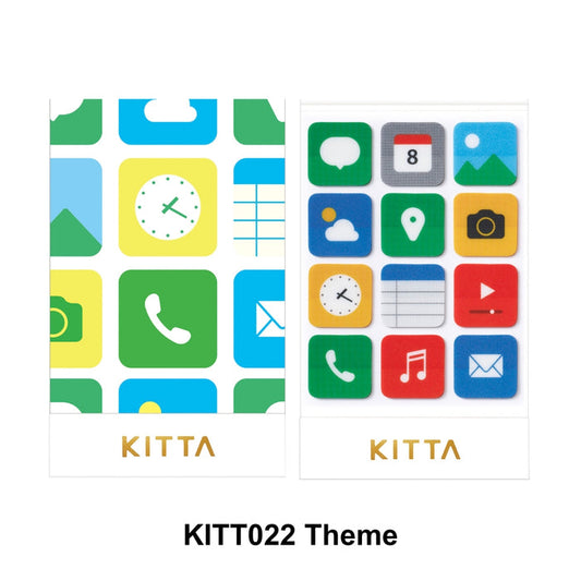 KITTA Washi Tape Clear Theme